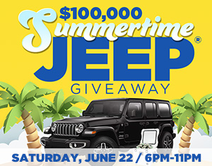 $100,000 Summertime Jeep Giveaway