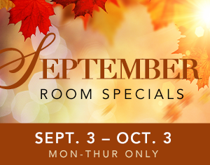 September Room Specials