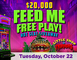 $20,000 Feed Me Free Play! Hot Seat Giveaway