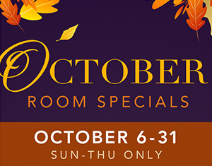 October Room Specials