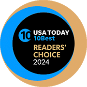 USA Today Best of 10 Readers' Choice Award