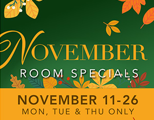 November Room Specials