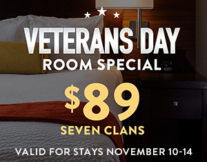 Veterans Day Room Special