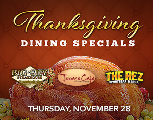 Thanksgiving Day Dining Specials