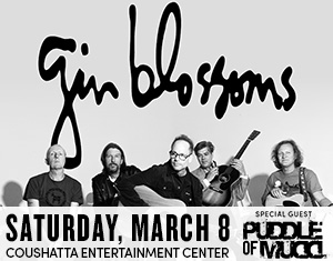 Gin Blossoms Live in Concert with Special Guest Puddle of Mudd