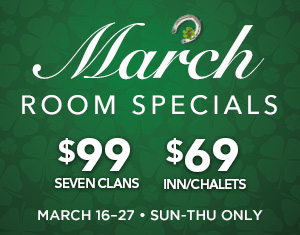 March Room Specials