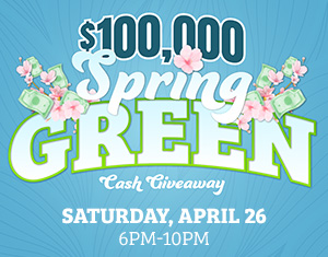 $100,000 Spring Green Cash Giveaway