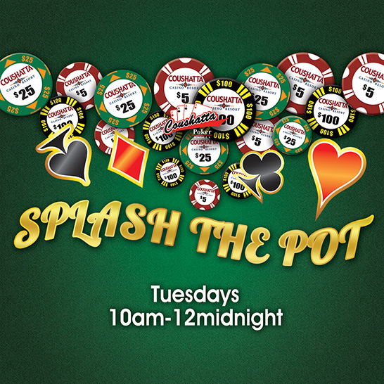 Poker Splash the Pot Tuesdays