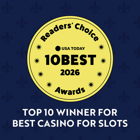 Coushatta Ranked Top Ten Best Casino for Slots